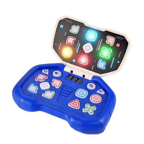 Juego Interactivo Portátil – Consola Electrónica con Botones Musicales