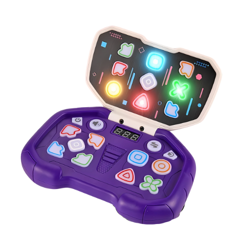 Juego Interactivo Portátil – Consola Electrónica con Botones Musicales